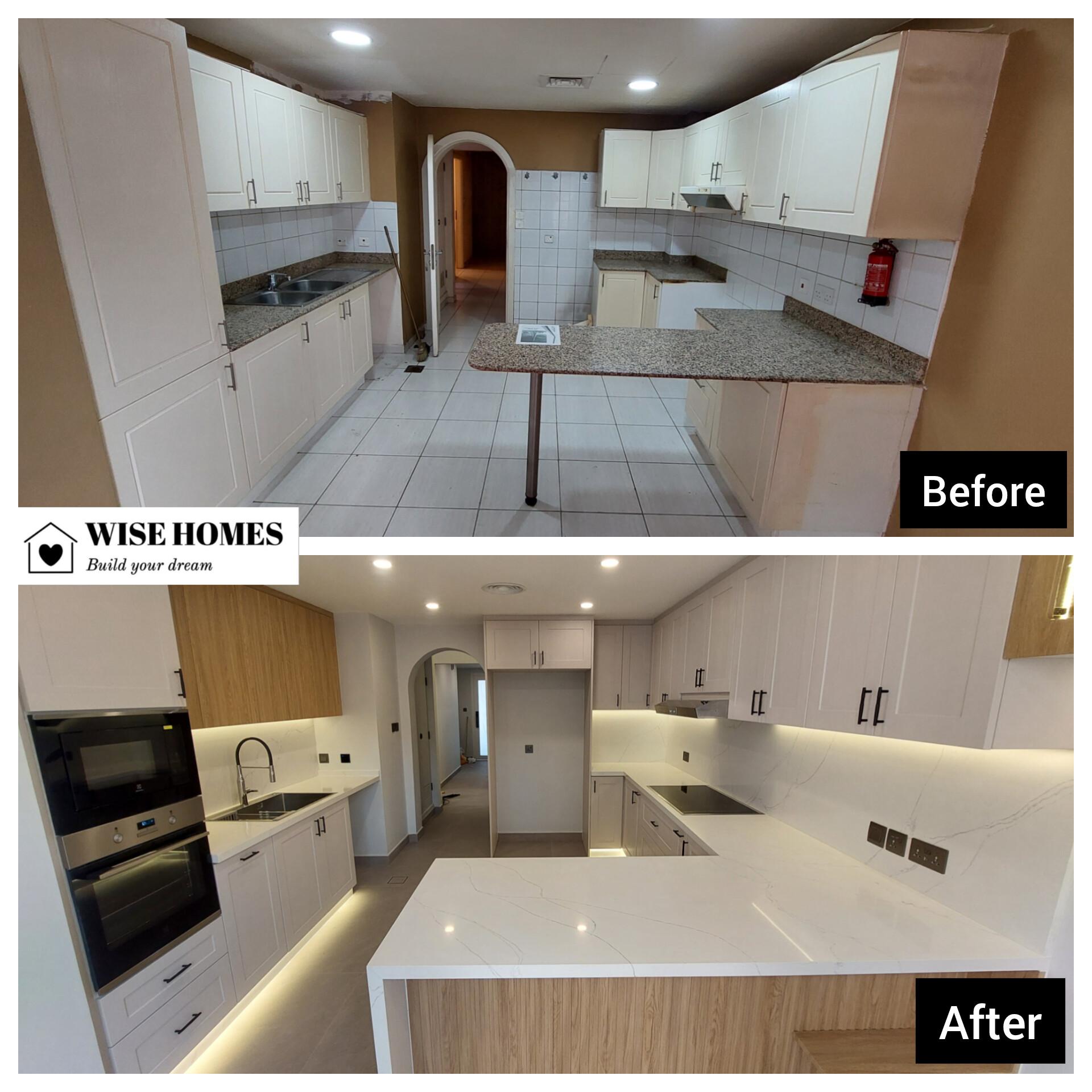 Kitchen renovation in Springs - bright modern transformation